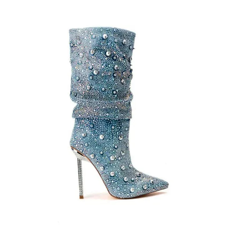 Fashionable Pointy Heel Boots For Women - Bellarte Enchanté Fashionable Pointy Heel Boots For Women